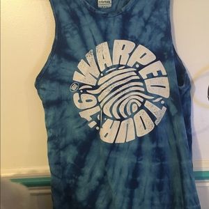 💙Tie Dye Vans Warped tour Tank Top💙